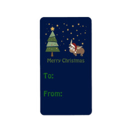 ヤクのクリスマスギフトタグ ラベル