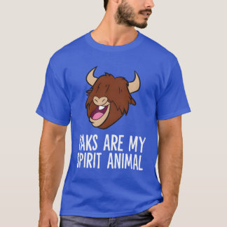 ヤクは私のスピリットアニマル ギフト Tシャツ