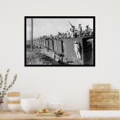 ヤクイインディアンファイターズRRトレイン1892 ポスター (キッチン)