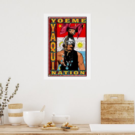 ヤクイ民族ポスター ポスター (キッチン)