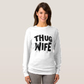 ヤクザの妻 面白Tシャツ Tシャツ (正面フル)