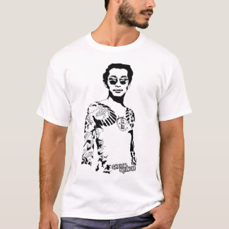 ヤクザは入れ墨します Tシャツ