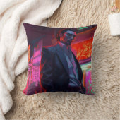 ヤクザネオン市 クッション (ブランケット)