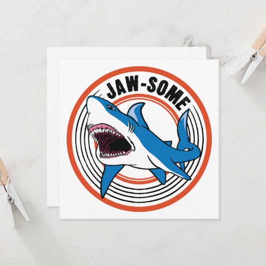 ヤクソザメ カード (正面/裏面インサイチュ)