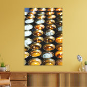 ヤクバターキャンドル キャンバスプリント (インサイチュ (リビング))