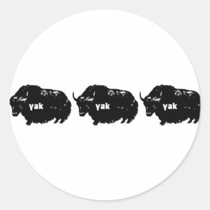 ヤクヤクヤク ラウンドシール