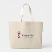 ヤクントワール ラージトートバッグ (裏面)