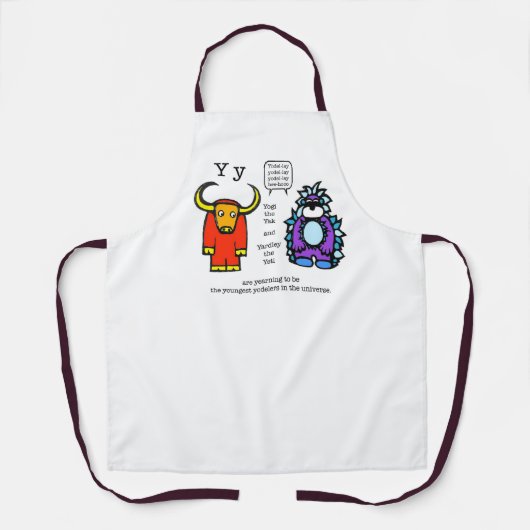 ヤク&イェティ エプロン (正面)