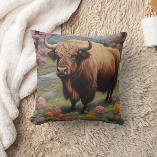 ヤク クッション (ブランケット)