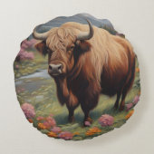 ヤク ラウンドクッション (裏面)