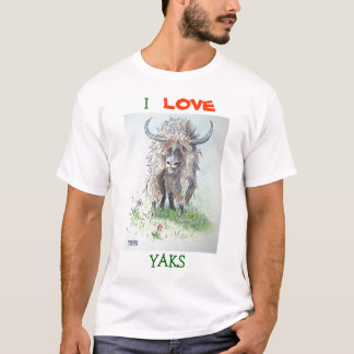 ヤク-悪い毛日 Tシャツ