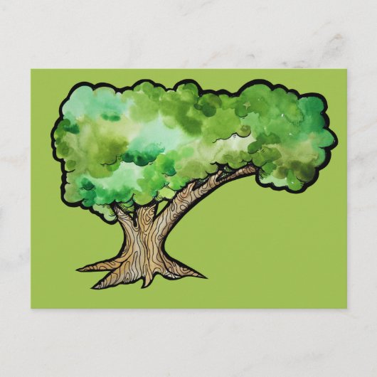 ヤグドラジルノーズの木 ポストカード (正面)