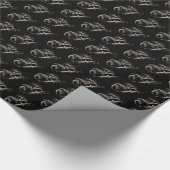 ヤコウバードパターンラッピング紙 ラッピングペーパー (角)