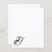 ヤコウバードヴィンテージデザインイタリアン紙 (正面/裏面)