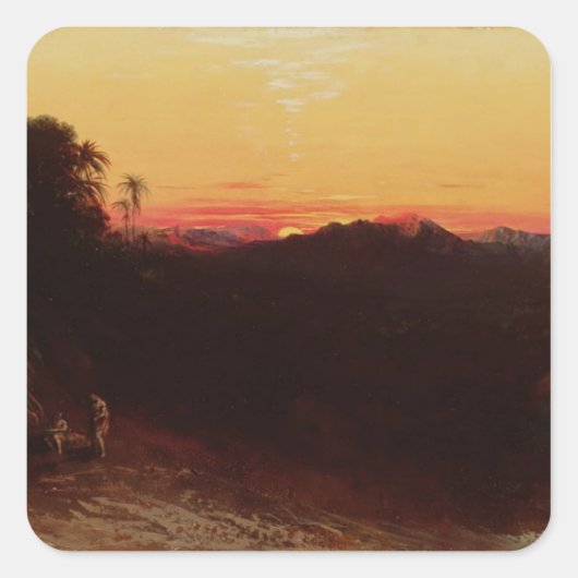 ヤコブとエサウの会合 スクエアシール (正面)