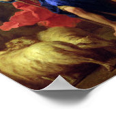 ヤコブとラバン，1737年以前 ポスター (角)