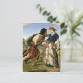 ヤコブとレイチェルの会議, 1853 ポストカード (スタンド正面)