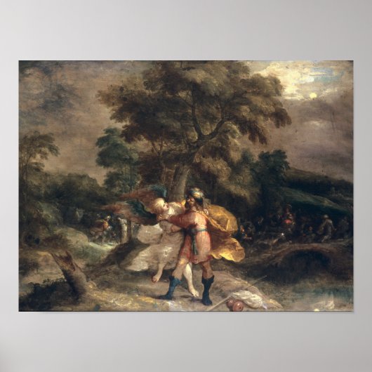 ヤコブと天使 ポスター (正面)