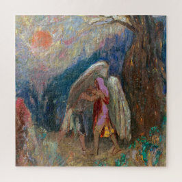 ヤコブと天使 | Odilon Redon | ジグソーパズル