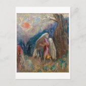 ヤコブと天使 | Odilon Redon | ポストカード (正面)