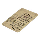 ヤコブの手紙 1:12 聖書の言葉 マグネット (左側)