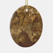 ヤコブの梯子(キャンバスの油) セラミックオーナメント (右)