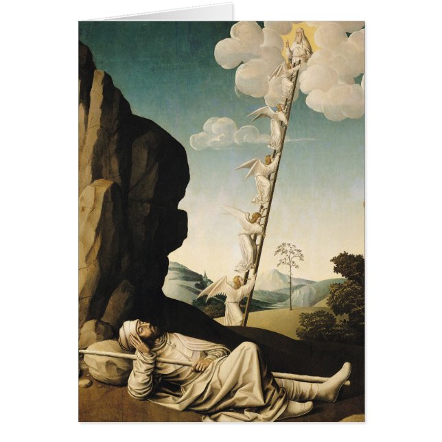 ヤコブの梯子、c.1490 (正面)