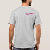 ヤコブの落書きラインワイシャツ Tシャツ (裏面)