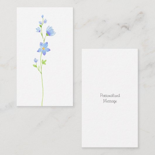 ヤコブはしご水彩花 ノートカード (正面/裏面)