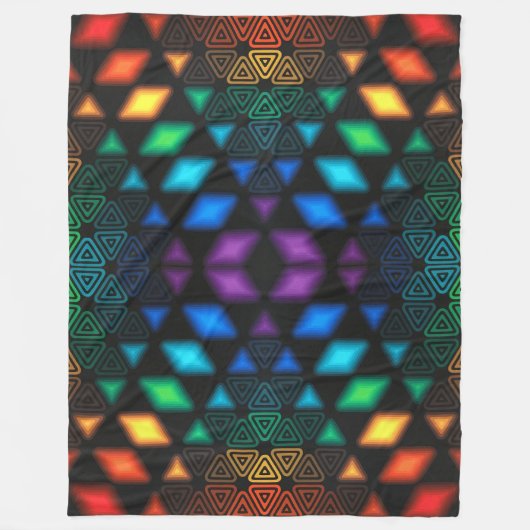 ヤコブはしご フリースブランケット (正面)