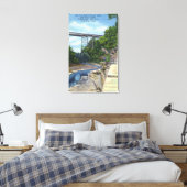 ヤコブはしごNYセントラルRRブリッジ キャンバスプリント (インサイチュ (寝室))