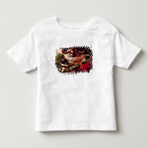 ヤコブを賛美しているアイザック トドラーTシャツ