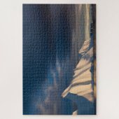 ヤコブシャブンIsfjordグリーンランド ジグソーパズル (縦)