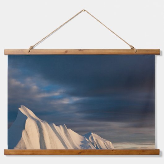 ヤコブシャブンIsfjordグリーンランド 吊り下げ型タペストリー (正面)