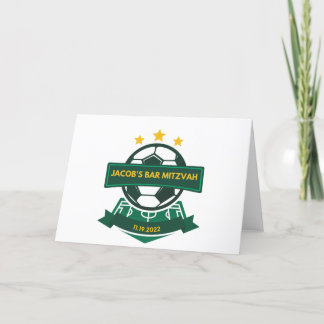 ヤコブバー（ユダヤ教の）バル・ミツバー-サンキューカード サンキューカード