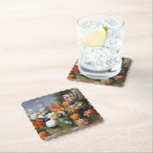 ヤコブボグダニチューリップ牡丹とその他の花 ペーパーコースター (インサイチュ)