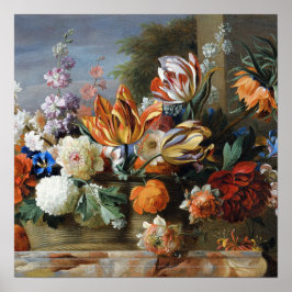 ヤコブボグダニチューリップ牡丹とその他の花 ポスター