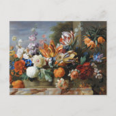 ヤコブボグダニチューリップ牡丹とその他の花 ポストカード (正面)