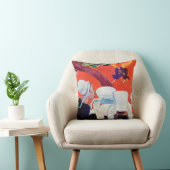 ヤコブレスリングと天使ゴーギャン クッション (椅子)