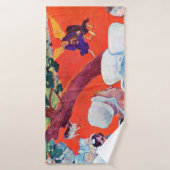 ヤコブレスリングと天使ゴーギャン バスタオル (バスタオル)