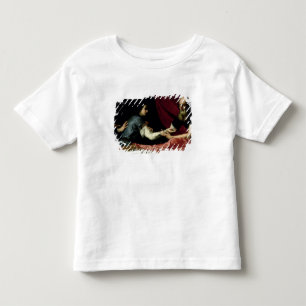 ヤコブ1637年を賛美しているアイザック トドラーTシャツ
