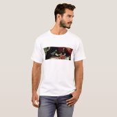 ヤコブ1637年を賛美しているアイザック Tシャツ (正面フル)