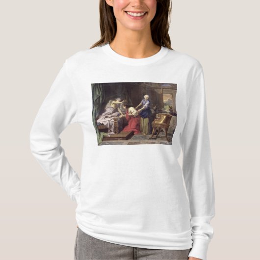 ヤコブ1692年を賛美しているアイザック Tシャツ (正面)