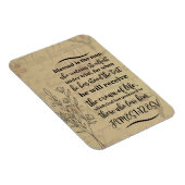 ヤコブ1:12聖句 マグネット (右側)