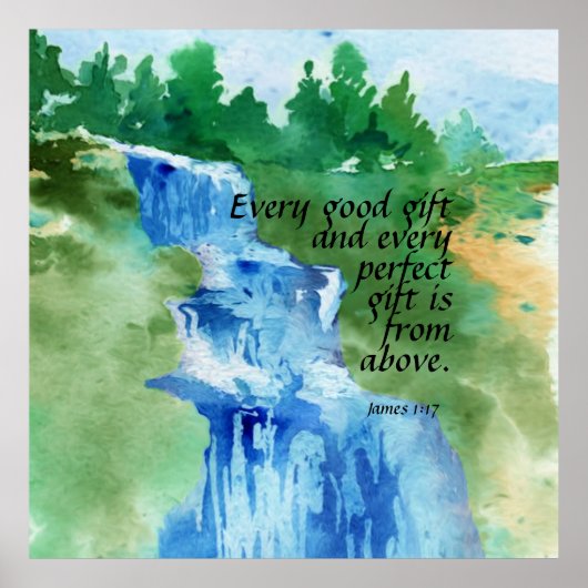 ヤコブ1:17 ポスター (正面)