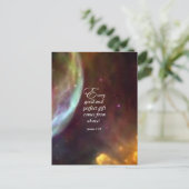 ヤコブ1:17 ポストカード (スタンド正面)