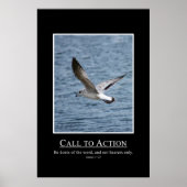 ヤコブ1:22この言葉を行う者たちへ ポスター (正面)