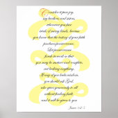 ヤコブ1:2-5 ポスター (正面)