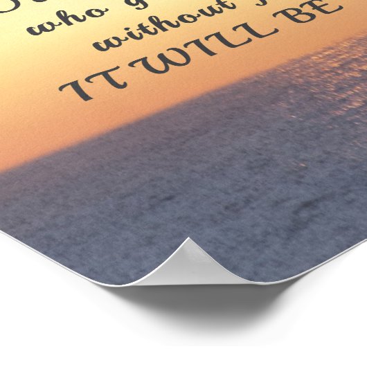 ヤコブ1:5あなたもしの誰もが知恵の聖書の聖句を欠いている ポスター (角)