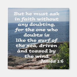 ヤコブ1:6 マグネット